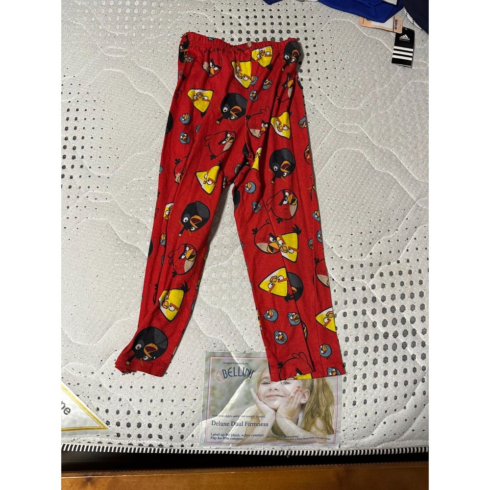 Angry Birds Pajamas USED Youth Small